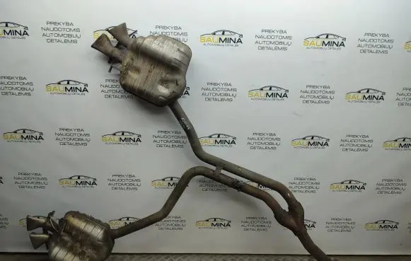 Audi A8 S8 D4 4H Double Muffler 4H0253611AK