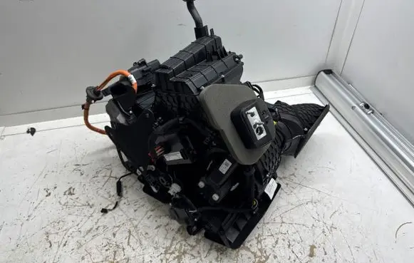 Interior heater climate box assembly