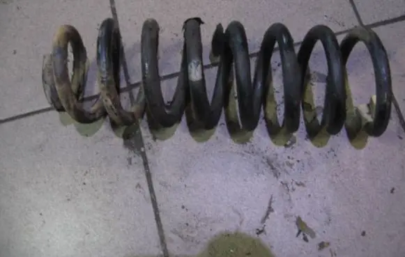 Peugeot 607 Rear coil spring