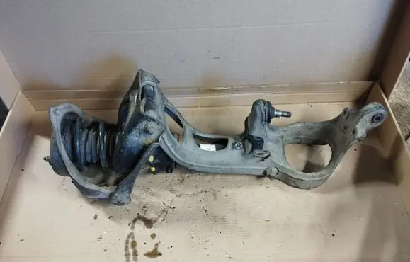 Peugeot 407 Front shock absorber with coil spring 9644552280G