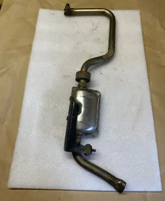 Volkswagen Touareg I Webasto auxiliary heater silencer 7L0819084B