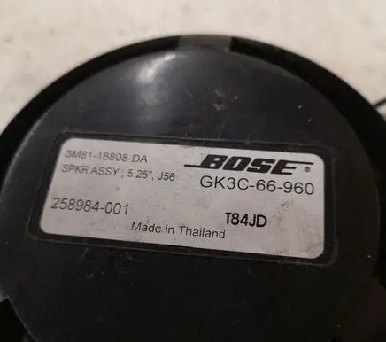 Mazda 6 Rear door speaker 3M8118808DA GK3C66960