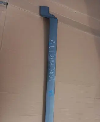 Volkswagen Sharan Sliding door rail trim 7N0843796