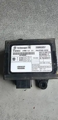 Volkswagen II LT Immobilizer control unit/module 2D0953257 A00293939X