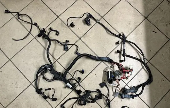 Engine installation wiring loom