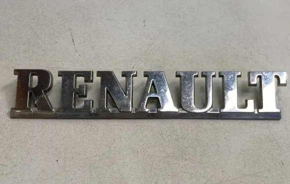 Renault Scenic I Rear loading door model letters 