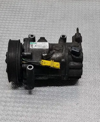 Peugeot 307 Air conditioning (A/C) compressor (pump) 9651910980 R134A