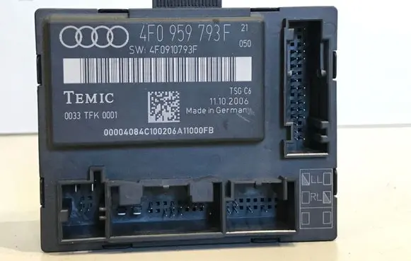 Audi A6 S6 C6 4F Door control unit/module 4F0959793F 4F0910793F