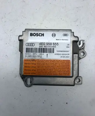 Audi A8 S8 D3 4E Airbag control unit/module 4E0959655 4E0910655 0285001512