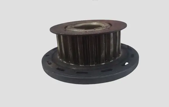 Citroen C5 Crankshaft pulley 9656584580
