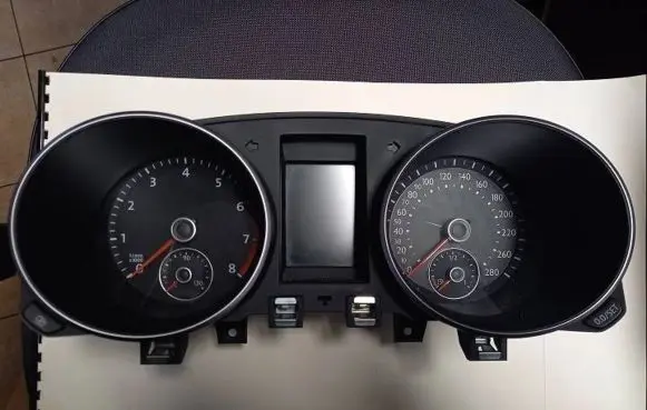 Volkswagen Golf VI Speedometer (instrument cluster) 5K6920972C 1148710226