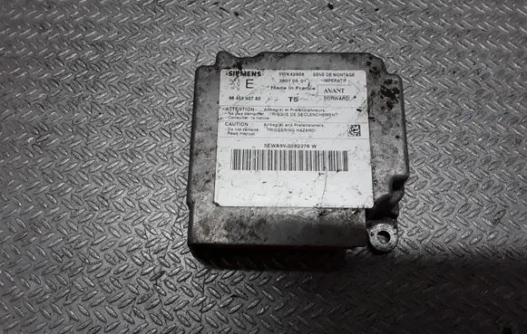 Peugeot 307 Airbag control unit/module 9645840780 5WK42908