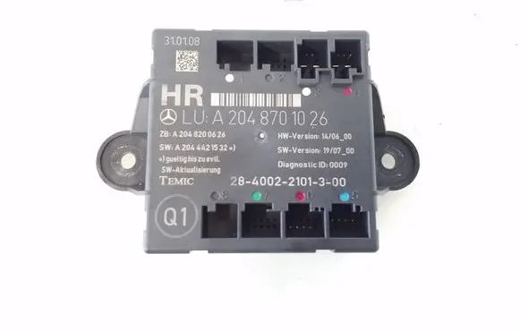 Mercedes-Benz C W204 Door control unit/module A2048701026 A2048200626 A2044421532