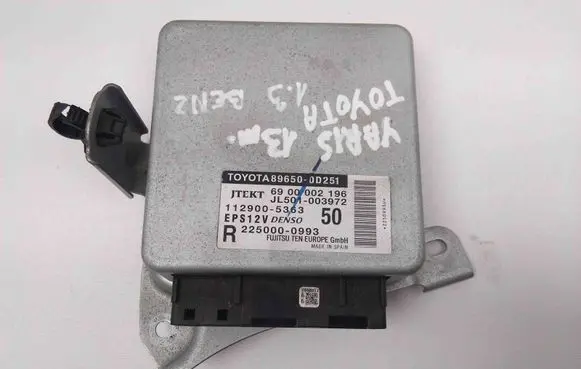 Toyota Yaris Power steering control unit/module 2250000993 896500D251