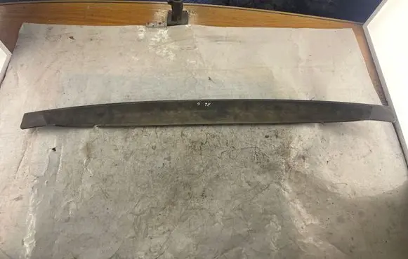 Audi A2 Rear bumper trim bar molding 8Z0807833