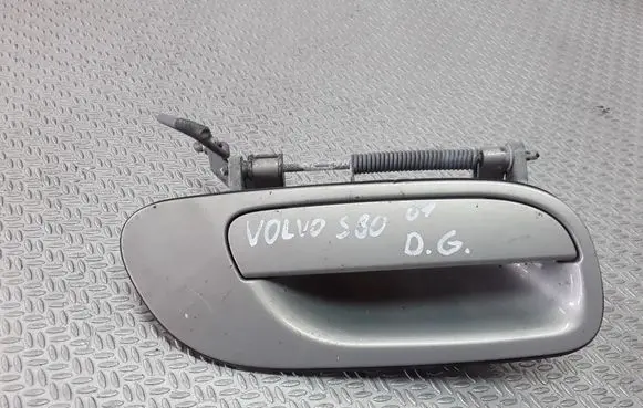 Rear door exterior handle