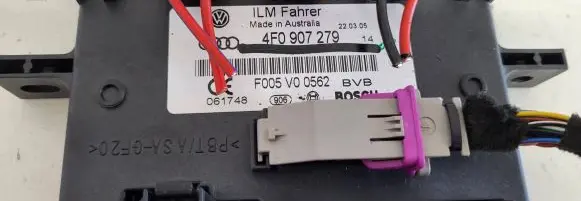 Audi A6 S6 C6 4F Comfort/convenience module 4F0907279 061748 F005V00562
