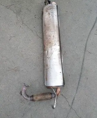Smart ForTwo III C453 Muffler/silencer 