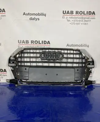 Front bumper upper radiator grill