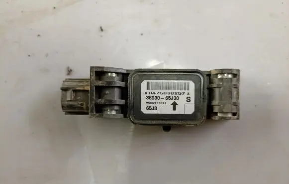 Airbag deployment crash/impact sensor