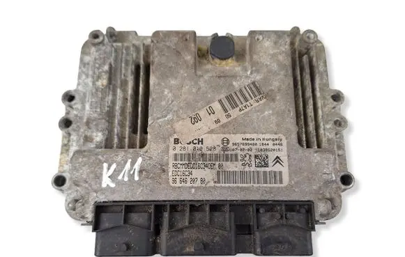 Peugeot 207 Engine control unit/module ECU 9664620780 1039S50151 0281012528