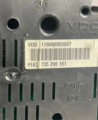 Alfa Romeo 147 Speedometer (instrument cluster) 735290181 C486 110008953007