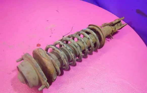 KIA Rio Front shock absorber with coil spring