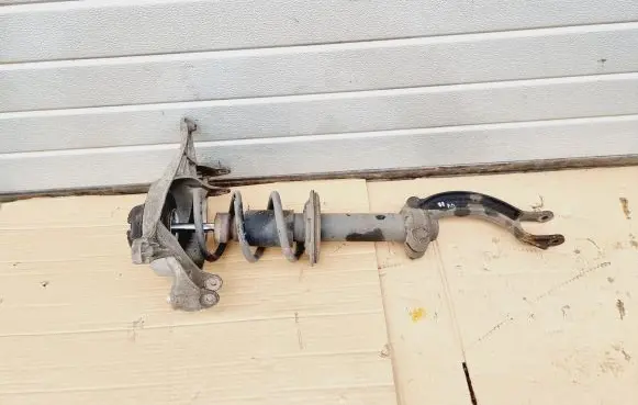 Audi A4 S4 B8 8K Front shock absorber with coil spring 8K0413K
