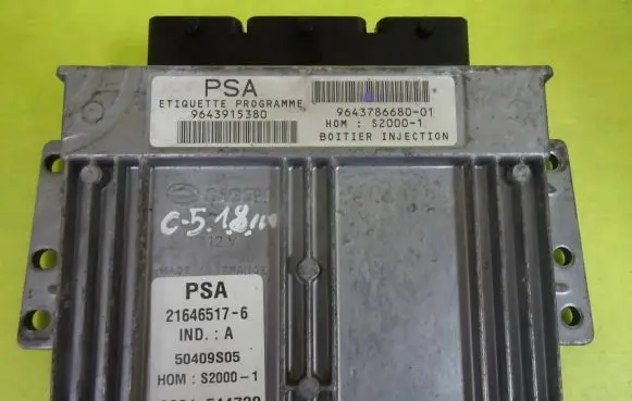 Citroen C5 Engine control unit/module 964378668001