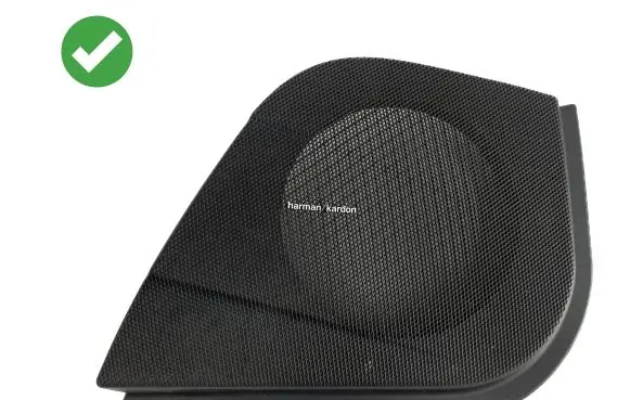 Mercedes-Benz E W211 Front door speaker cover trim A2117270788 501C0343 501C034369500VL