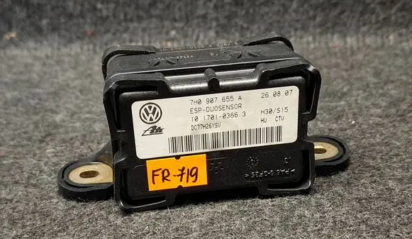 ESP acceleration yaw rate sensor