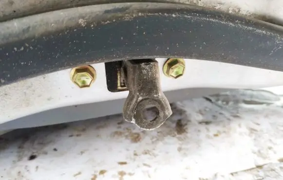 Toyota Avensis Verso Front door check strap stopper 