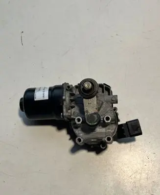 Front wiper linkage and motor