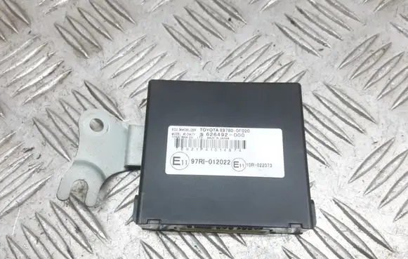 Toyota Corolla Verso E121 Immobilizer control unit/module 897800F020