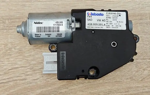 Audi A7 S7 4G Sunroof motor/actuator 4G8959591A