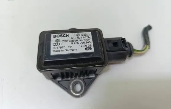 Audi A6 S6 C5 4B ESP acceleration yaw rate sensor 8E0907637A