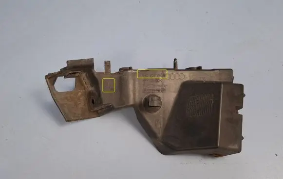 Front bumper mounting bracket