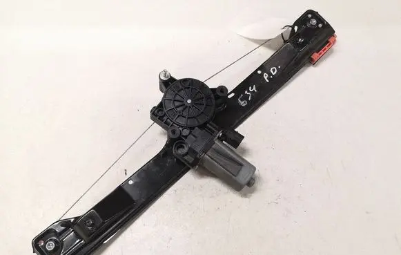 Fiat Punto (199) Front door window regulator with motor 51786728