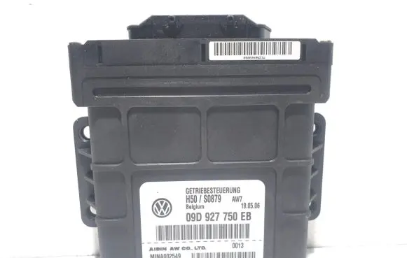 Volkswagen Touareg I Gearbox control unit/module 09D927750EB