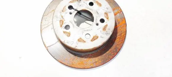 Toyota Corolla Verso AR10 Rear brake disc neventiliuojamas
