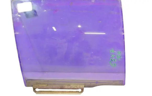 Mazda 323 Front door window glass four-door 