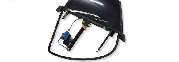 Audi A4 S4 B6 8E 8H Rear door window regulator with motor 8E0959801A 07042003 060704
