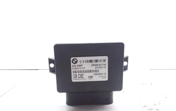 BMW 5 F10 F11 Hand brake control module 0160310770 EB686327704