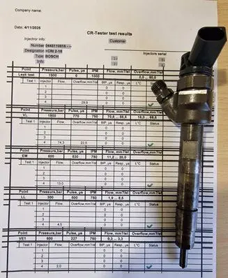 BMW 5 F10 F11 Fuel injector 7810702