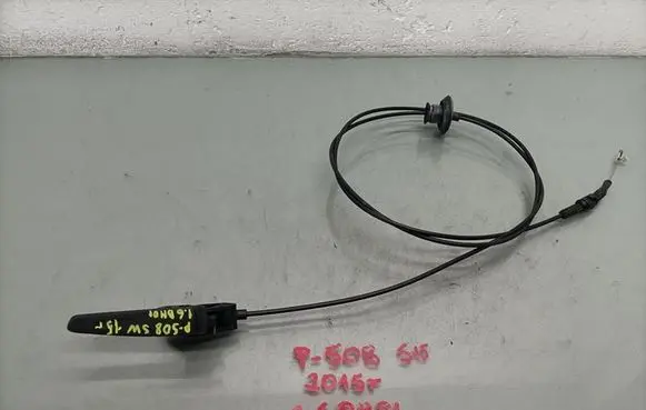 Peugeot 508 Engine bonnet/hood lock release cable 