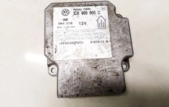 Volkswagen PASSAT B5.5 Airbag control unit/module 1C0909605C 5wk43130