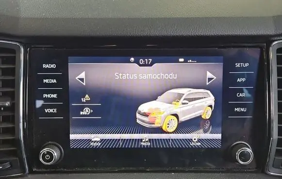 Skoda Kodiaq Screen/display/small screen 5Q0035840C IMPRK1544257