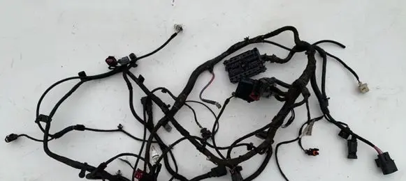 Engine installation wiring loom