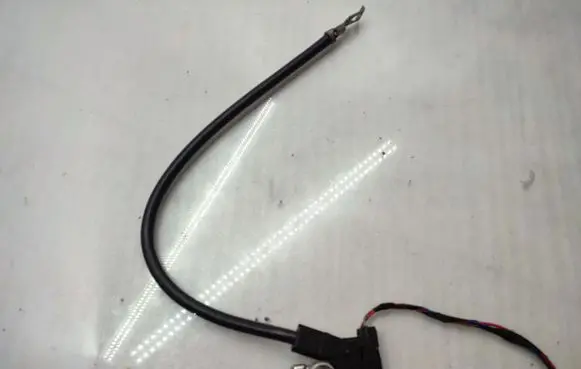 BMW 5 F10 F11 Negative earth cable (battery) 9302358