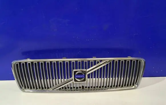 Volvo S80 Front bumper upper radiator grill 9154736